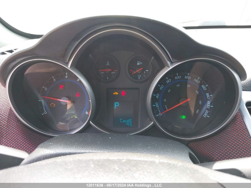 2011 Chevrolet Cruze Lt VIN: 1G1PF5S99B7208757 Lot: 12011636