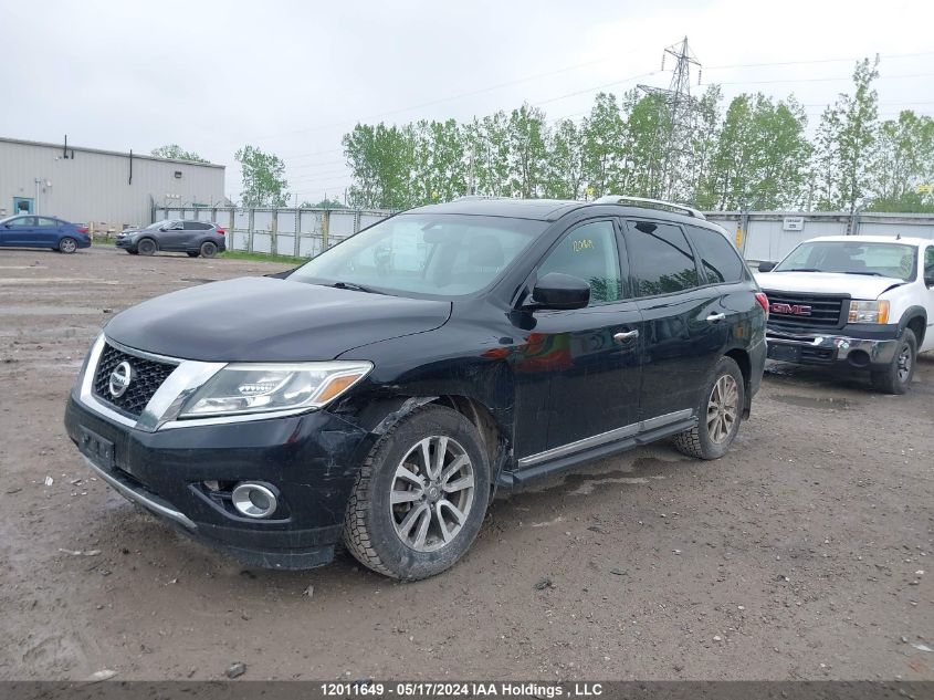 2013 Nissan Pathfinder S/Sv/Sl/Platinum VIN: 5N1AR2MM3DC661671 Lot: 12011649