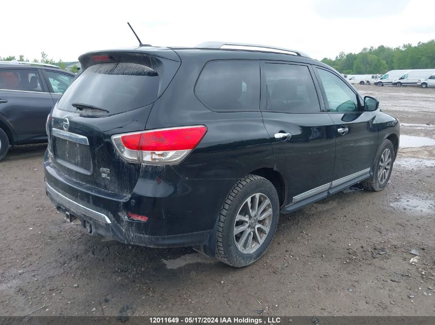 2013 Nissan Pathfinder S/Sv/Sl/Platinum VIN: 5N1AR2MM3DC661671 Lot: 12011649