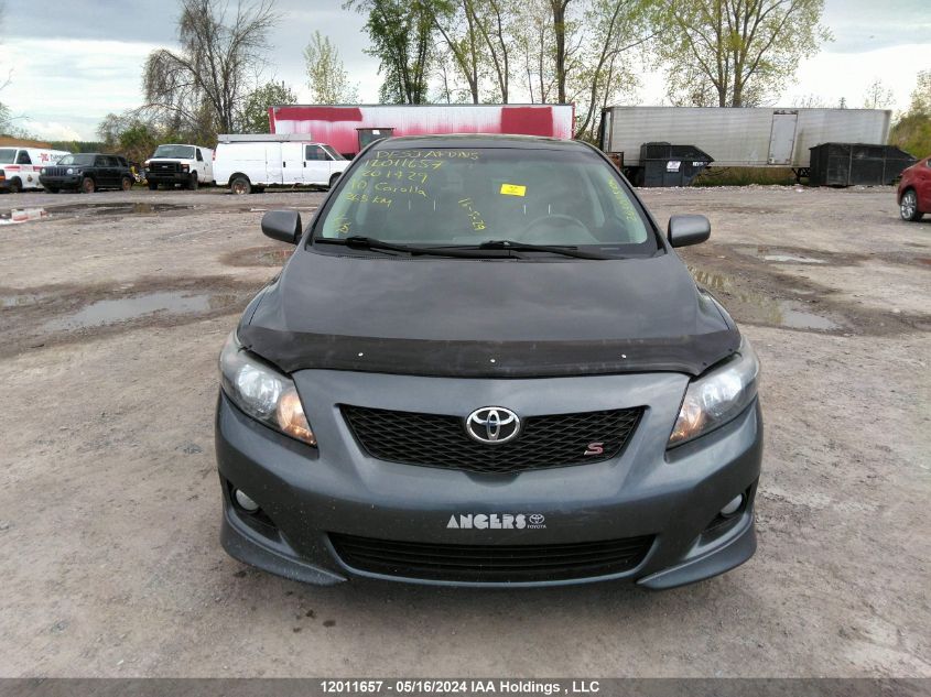 2010 Toyota Corolla S/Le/Xle VIN: 2T1BU4EE2AC201429 Lot: 12011657