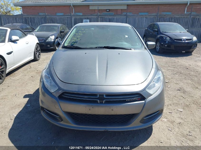 2013 Dodge Dart Sxt/Rallye VIN: 1C3CDFBH6DD146901 Lot: 12011671