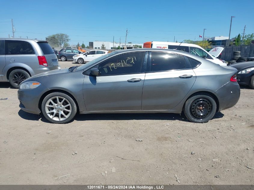 2013 Dodge Dart Sxt/Rallye VIN: 1C3CDFBH6DD146901 Lot: 12011671