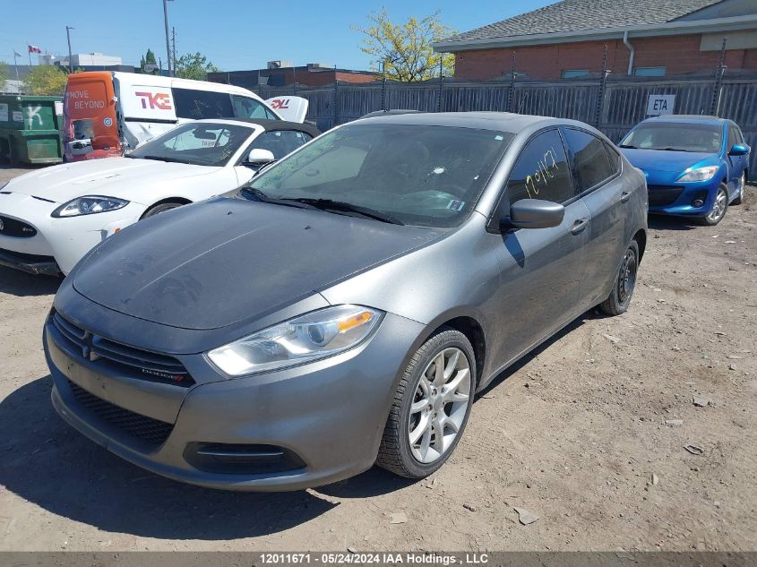 2013 Dodge Dart Sxt/Rallye VIN: 1C3CDFBH6DD146901 Lot: 12011671