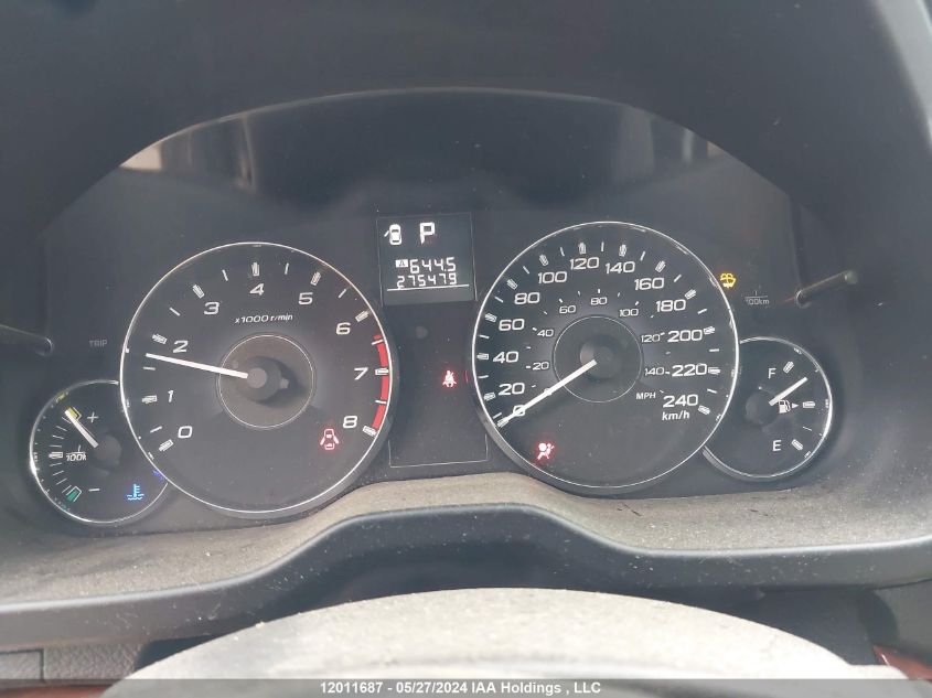 2011 Subaru Outback 2.5I Limited VIN: 4S4BRGLC0B3326326 Lot: 12011687