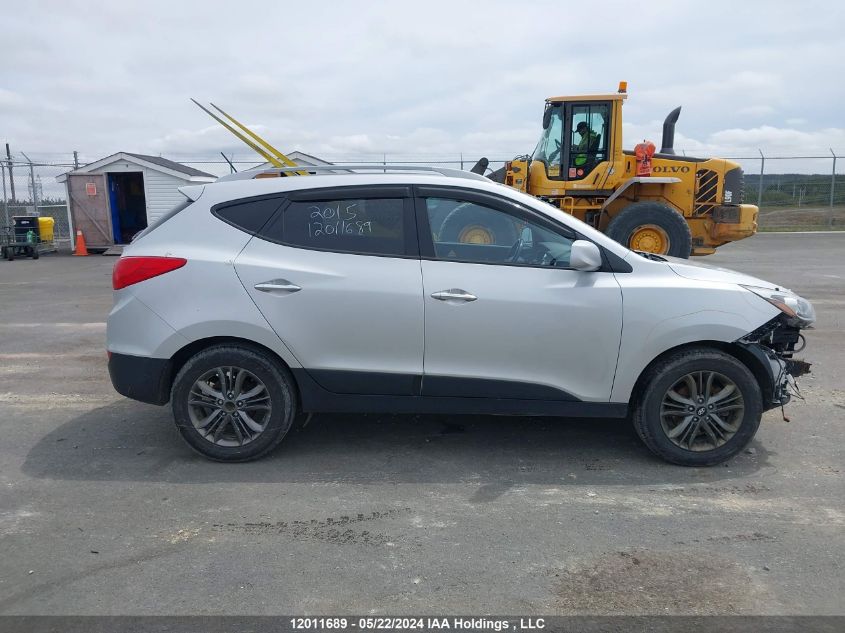 2015 Hyundai Tucson Gls VIN: KM8JU3AG9FU105641 Lot: 12011689