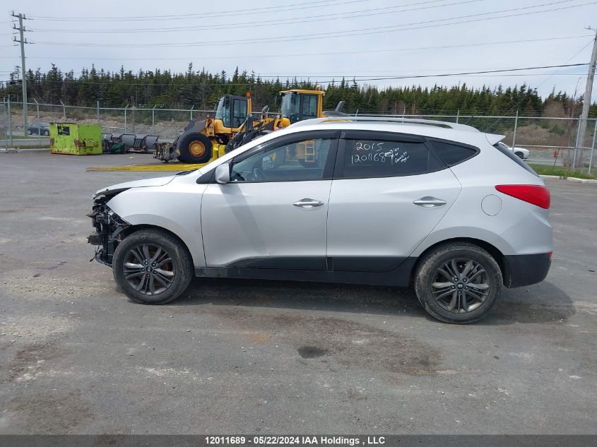 2015 Hyundai Tucson Gls VIN: KM8JU3AG9FU105641 Lot: 12011689