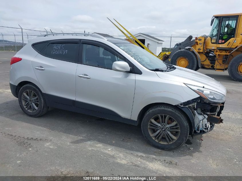 2015 Hyundai Tucson Gls VIN: KM8JU3AG9FU105641 Lot: 12011689