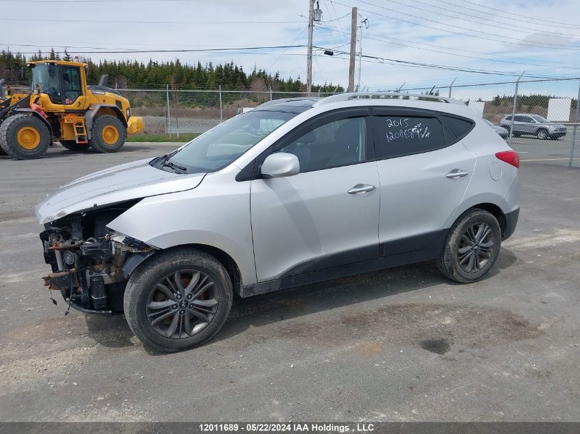 2015 Hyundai Tucson Gls VIN: KM8JU3AG9FU105641 Lot: 12011689