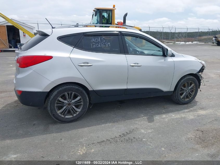 2015 Hyundai Tucson Gls VIN: KM8JU3AG9FU105641 Lot: 12011689