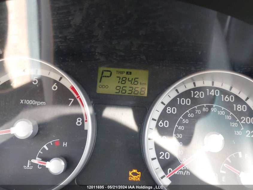 2008 Hyundai Accent VIN: KMHCN35C78U097135 Lot: 12011695