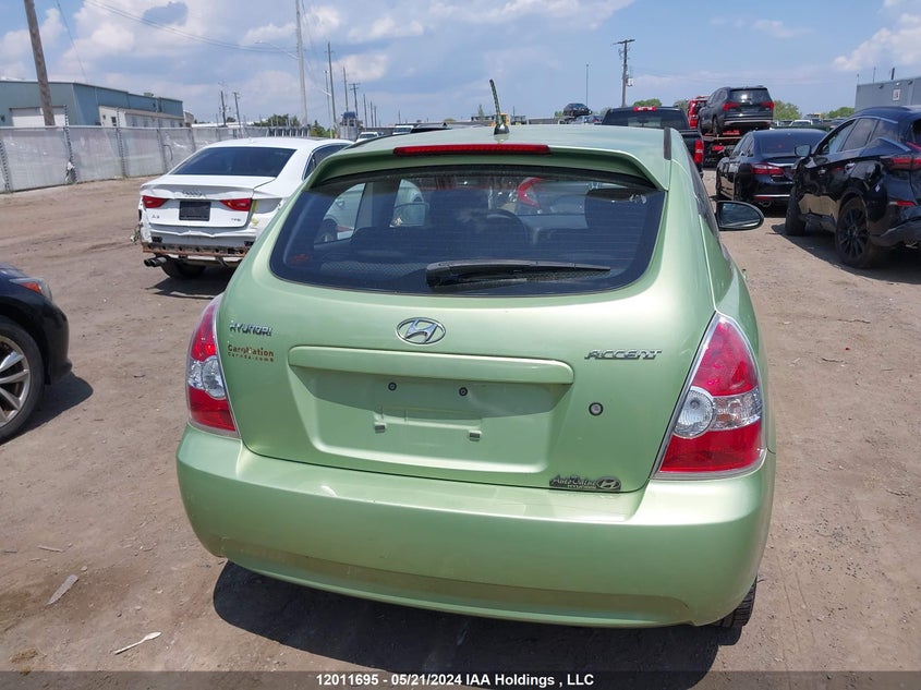 2008 Hyundai Accent VIN: KMHCN35C78U097135 Lot: 12011695
