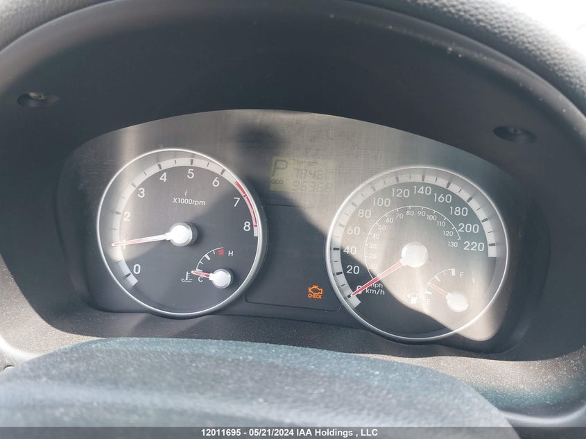 2008 Hyundai Accent VIN: KMHCN35C78U097135 Lot: 12011695