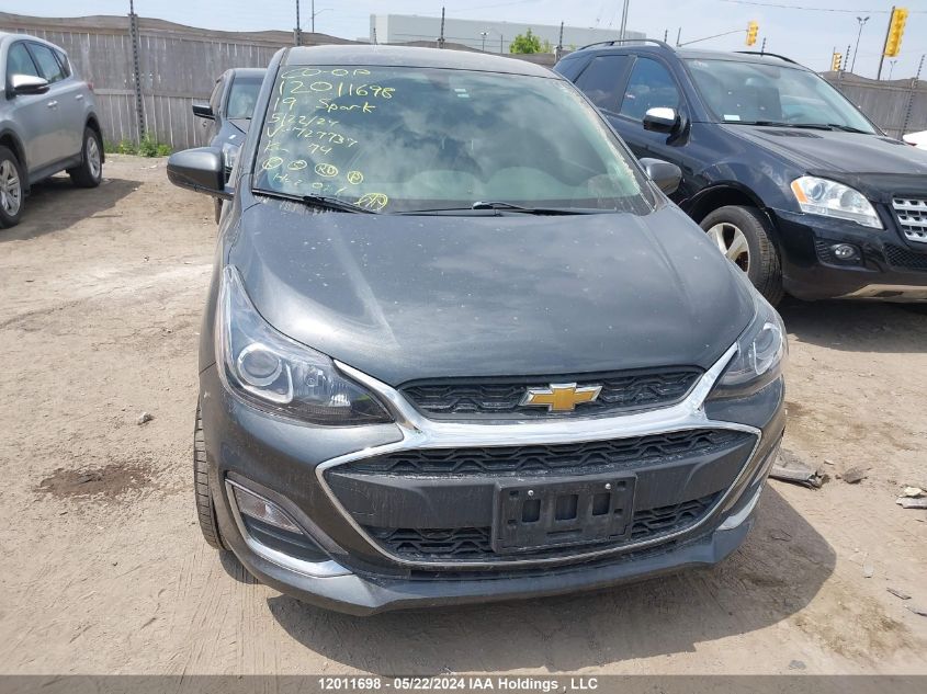 2019 Chevrolet Spark VIN: KL8CD6SA7KC727737 Lot: 12011698