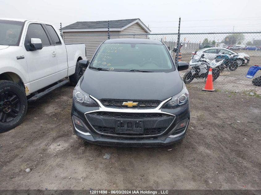 2019 Chevrolet Spark VIN: KL8CD6SA7KC727737 Lot: 12011698