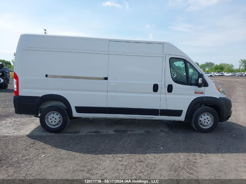 2021 Ram Promaster 2500 2500 High VIN: 3C6LRVDG2ME533818 Lot: 12011716