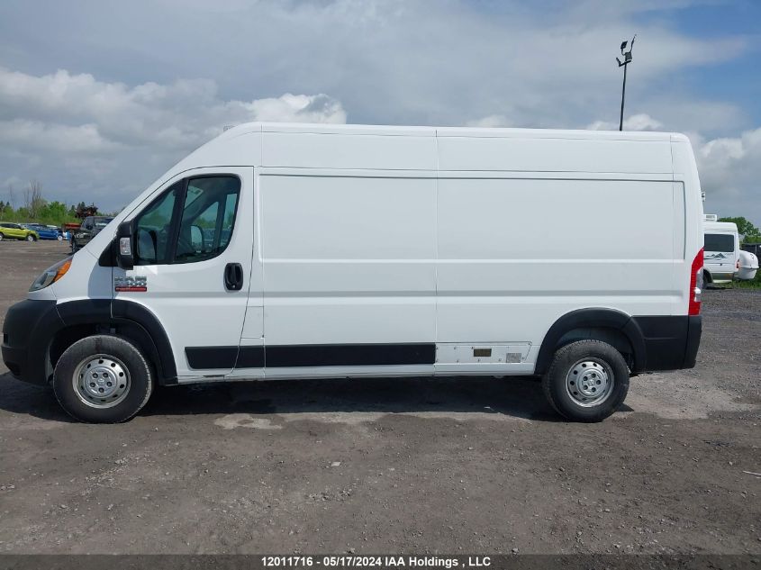 2021 Ram Promaster 2500 2500 High VIN: 3C6LRVDG2ME533818 Lot: 12011716