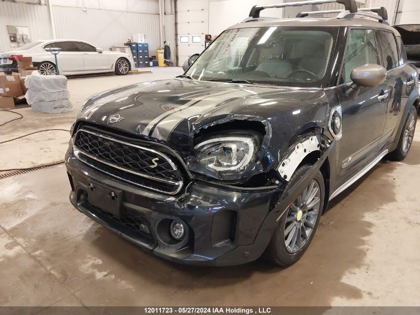 2021 Mini Country Man VIN: WMZ23BS08M3M82374 Lot: 12011723