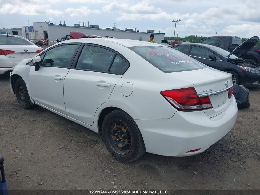 2014 Honda Civic Sedan VIN: 2HGFB2F49EH030712 Lot: 12011744