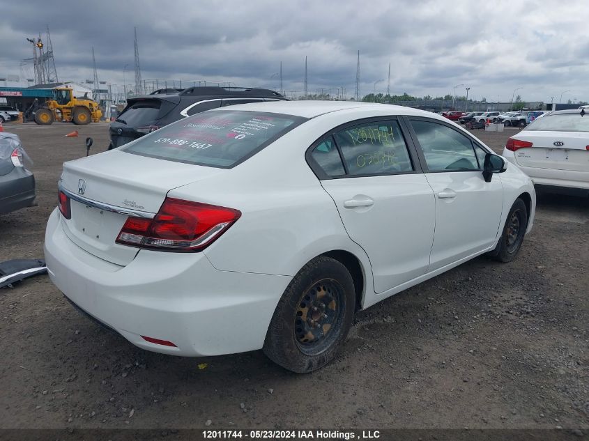 2014 Honda Civic Sedan VIN: 2HGFB2F49EH030712 Lot: 12011744