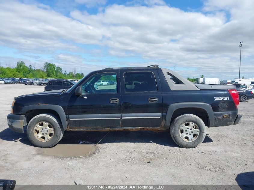 2003 Chevrolet Avalanche VIN: 3GNEK13T73G252587 Lot: 12011748