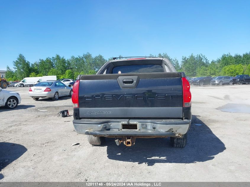 2003 Chevrolet Avalanche VIN: 3GNEK13T73G252587 Lot: 12011748