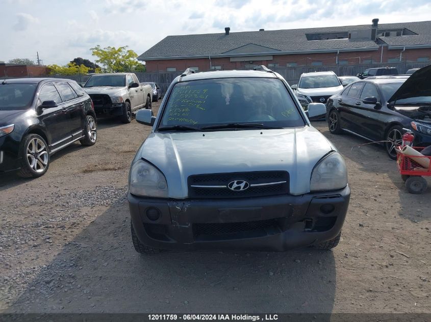 2007 Hyundai Tucson VIN: KM8JM12D17U592361 Lot: 12011759