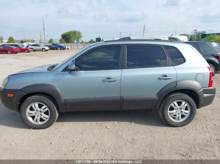 2007 Hyundai Tucson VIN: KM8JM12D17U592361 Lot: 12011759