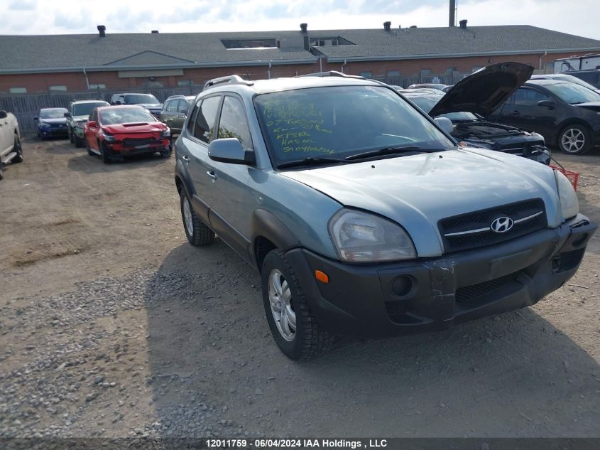 2007 Hyundai Tucson VIN: KM8JM12D17U592361 Lot: 12011759