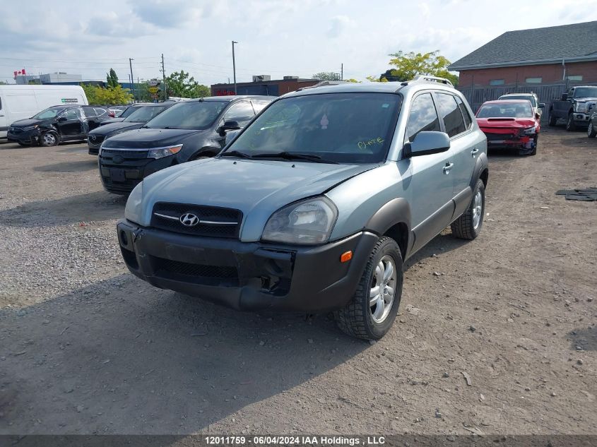 2007 Hyundai Tucson VIN: KM8JM12D17U592361 Lot: 12011759