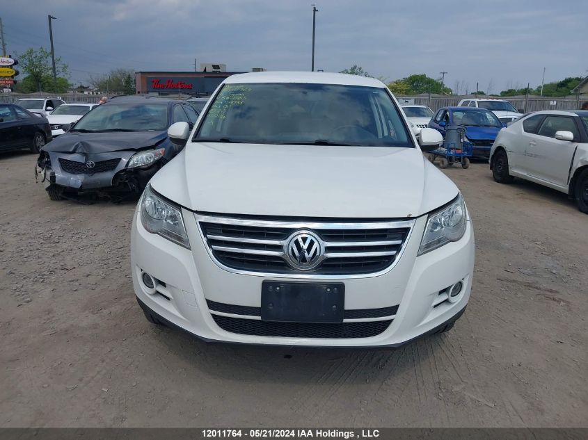 2011 Volkswagen Tiguan VIN: WVGAV7AX6BW542483 Lot: 12011764