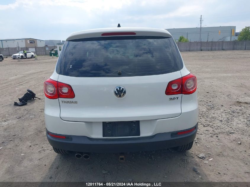 2011 Volkswagen Tiguan VIN: WVGAV7AX6BW542483 Lot: 12011764