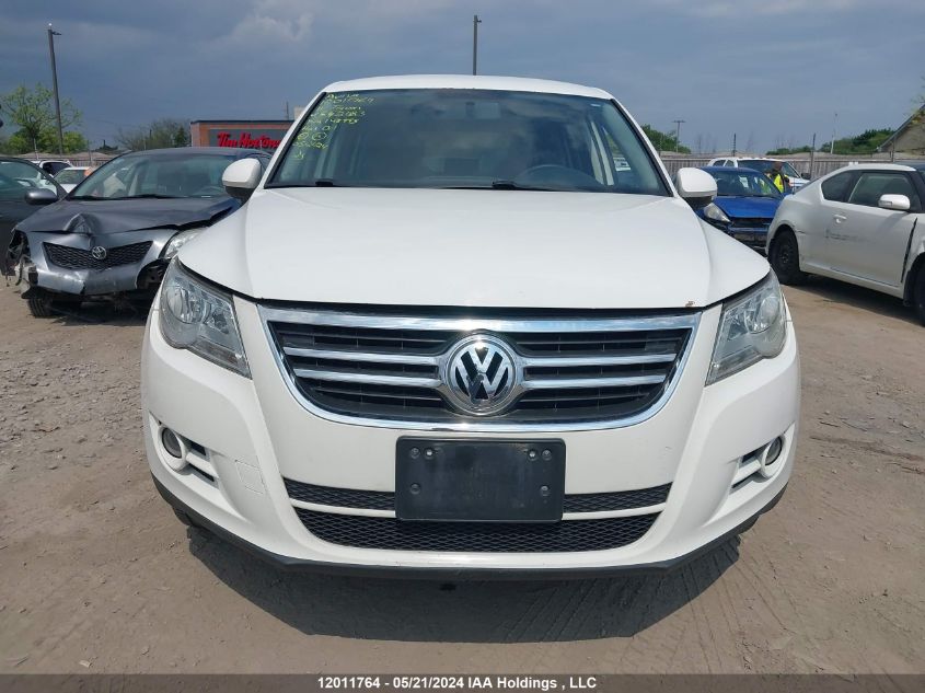 2011 Volkswagen Tiguan VIN: WVGAV7AX6BW542483 Lot: 12011764