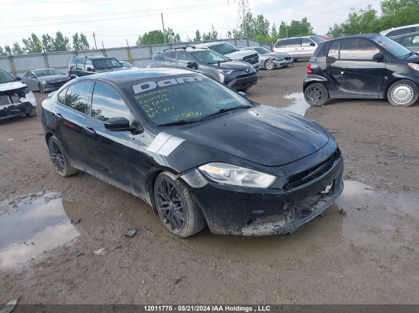 2013 Dodge Dart Limited/R/T VIN: 1C3CDFCA0DD722175 Lot: 12011775