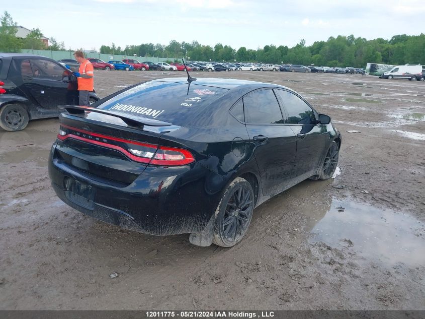 2013 Dodge Dart Limited/R/T VIN: 1C3CDFCA0DD722175 Lot: 12011775