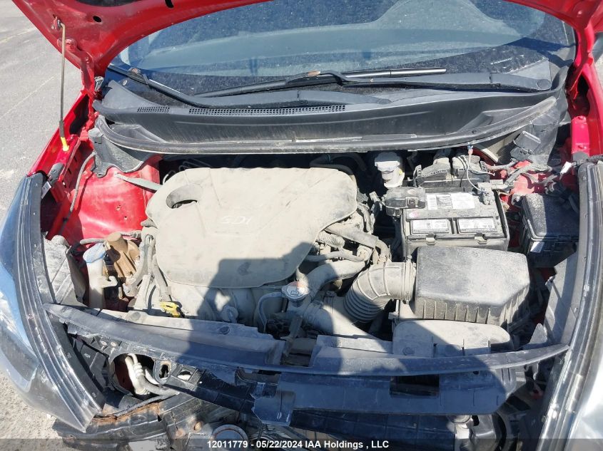 2013 Kia Rio VIN: KNADM4A34D6248712 Lot: 12011779