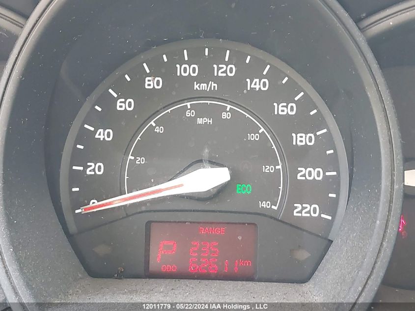 2013 Kia Rio VIN: KNADM4A34D6248712 Lot: 12011779