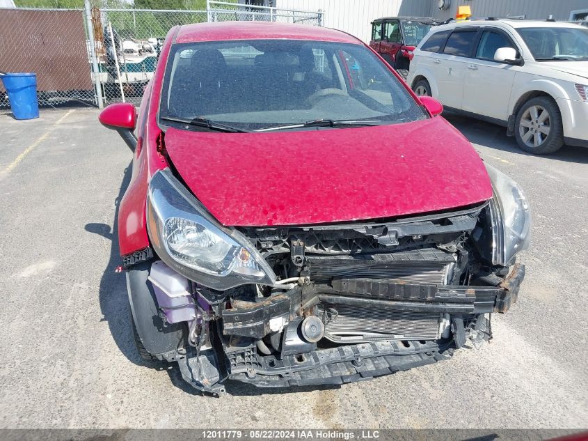 2013 Kia Rio VIN: KNADM4A34D6248712 Lot: 12011779