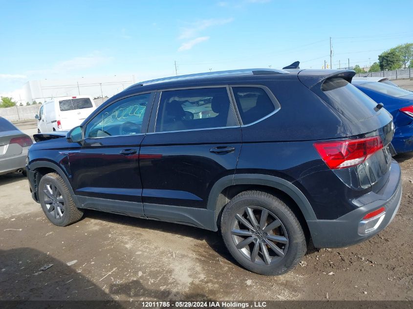 2023 Volkswagen Taos VIN: 3VVYX7B28PM341483 Lot: 12011785