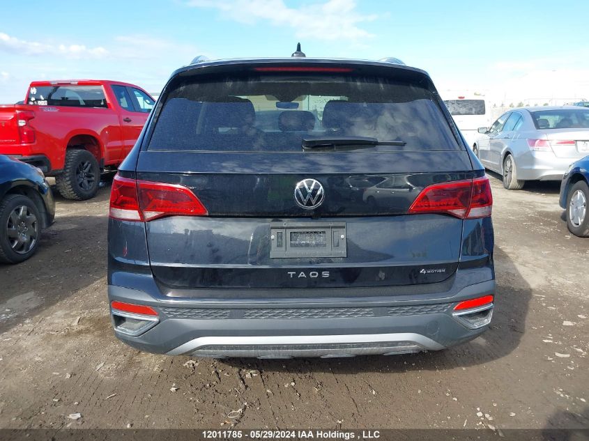 2023 Volkswagen Taos VIN: 3VVYX7B28PM341483 Lot: 12011785