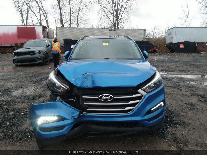 2017 Hyundai Tucson Luxury VIN: KM8J3CA44HU437191 Lot: 12011793