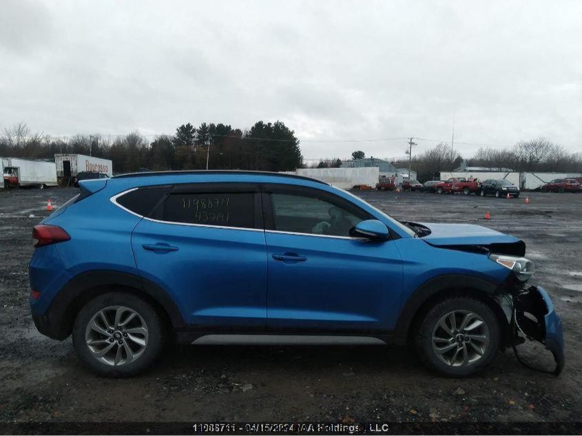 2017 Hyundai Tucson Luxury VIN: KM8J3CA44HU437191 Lot: 12011793