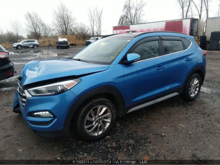 2017 Hyundai Tucson Luxury VIN: KM8J3CA44HU437191 Lot: 12011793