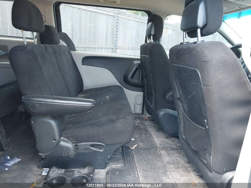 2012 Dodge Grand Caravan Se VIN: 2C4RDGBGXCR180130 Lot: 12011803