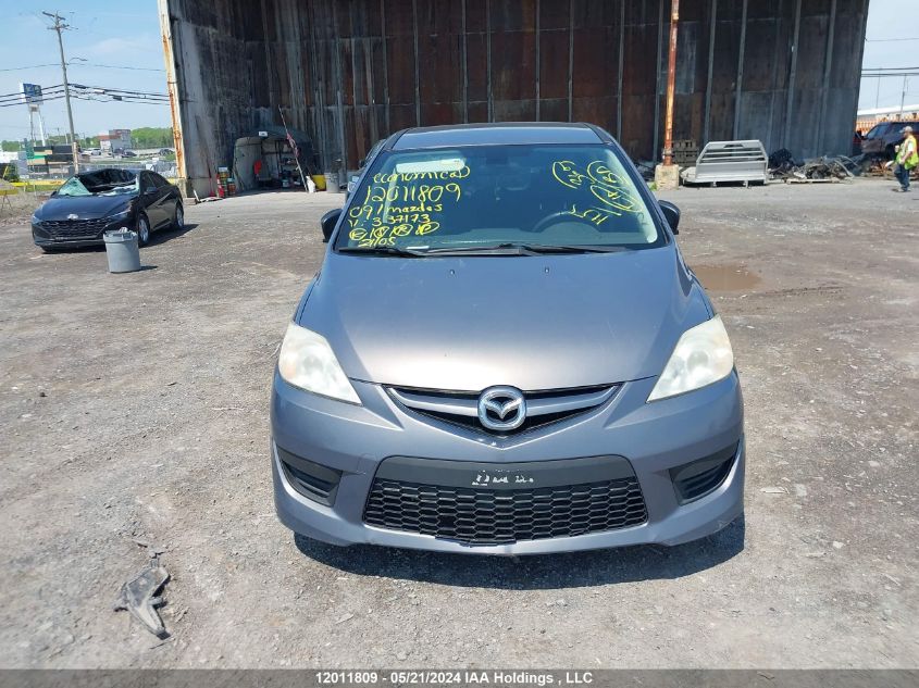 2009 Mazda Mazda5 VIN: JM1CR293390337173 Lot: 12011809