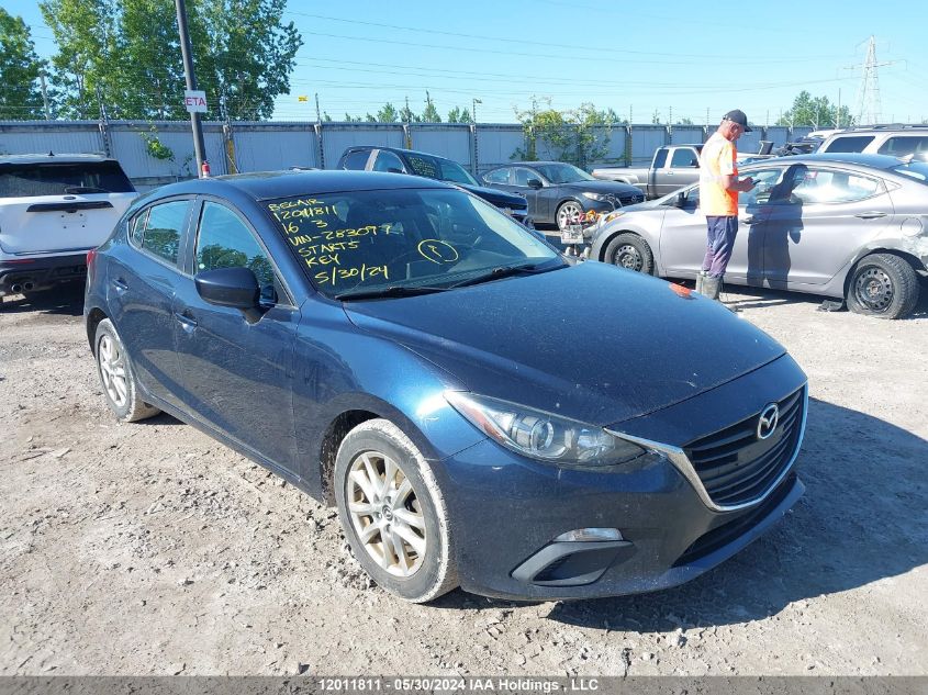 2016 Mazda Mazda3 VIN: 3MZBM1L76GM283097 Lot: 12011811