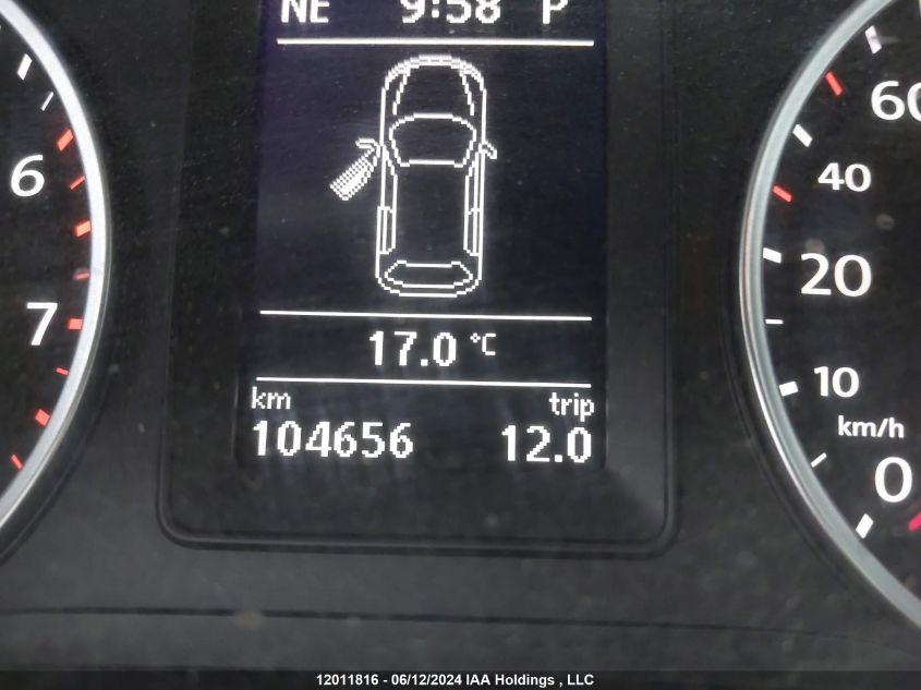 2017 Volkswagen Tiguan Highline VIN: WVGLV7AX2HW500684 Lot: 12011816