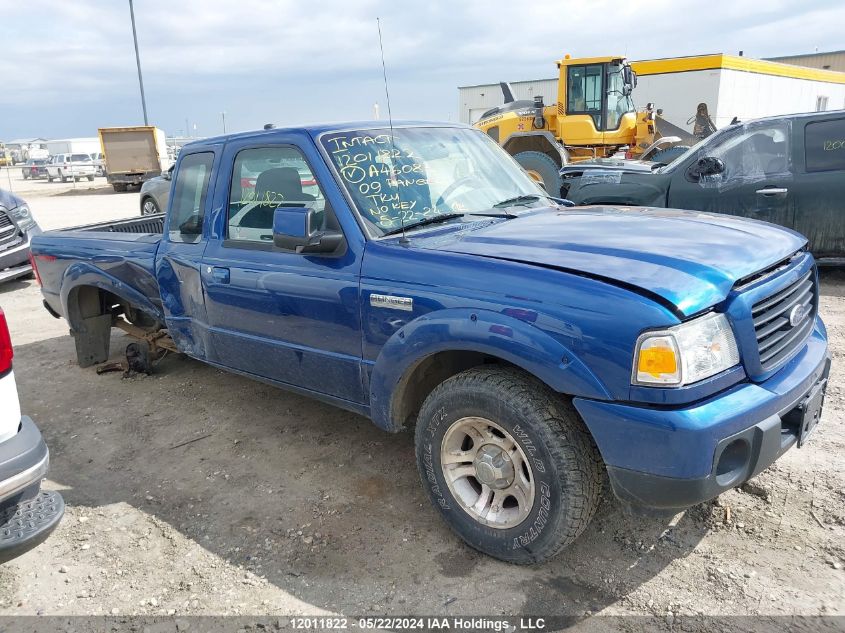 2009 Ford Ranger Super Cab VIN: 1FTYR44E29PA46083 Lot: 12011822