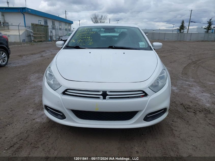 2013 Dodge Dart Sxt VIN: 1C3CDFBAXDD300951 Lot: 12011841