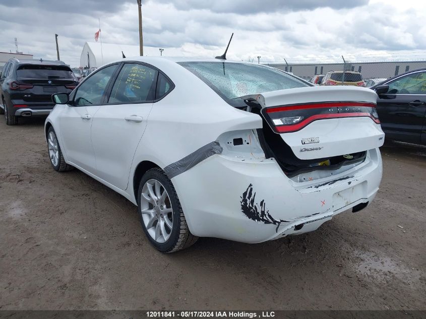 2013 Dodge Dart Sxt VIN: 1C3CDFBAXDD300951 Lot: 12011841