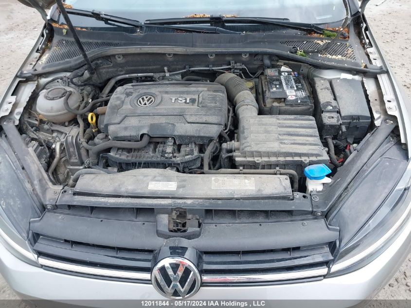 2018 Volkswagen Golf S/Se VIN: 3VWG17AU2JM276780 Lot: 12011844